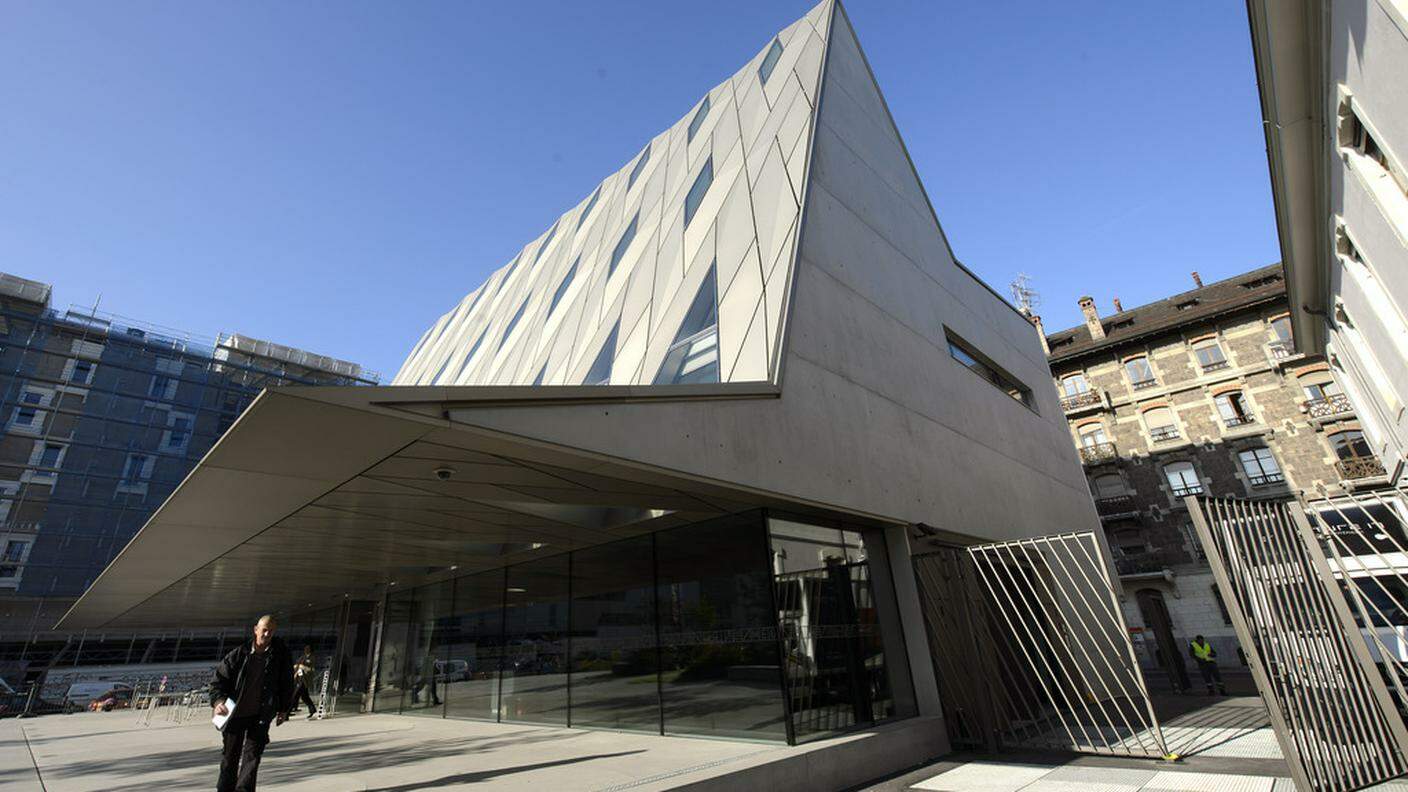 L'edificio che ospita il nuovo Museo Etnografico di Ginevra