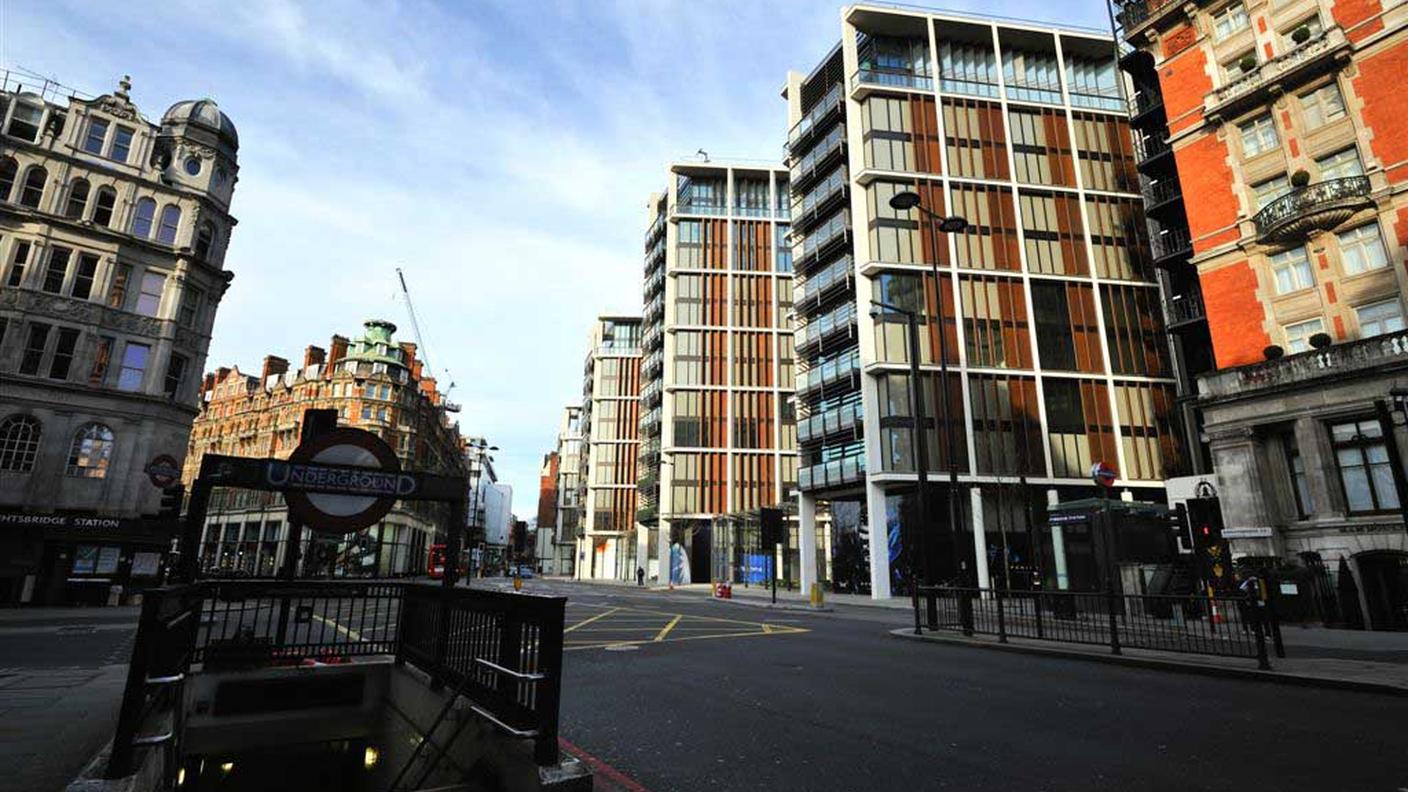 Il complesso residenziale di One Hyde Park