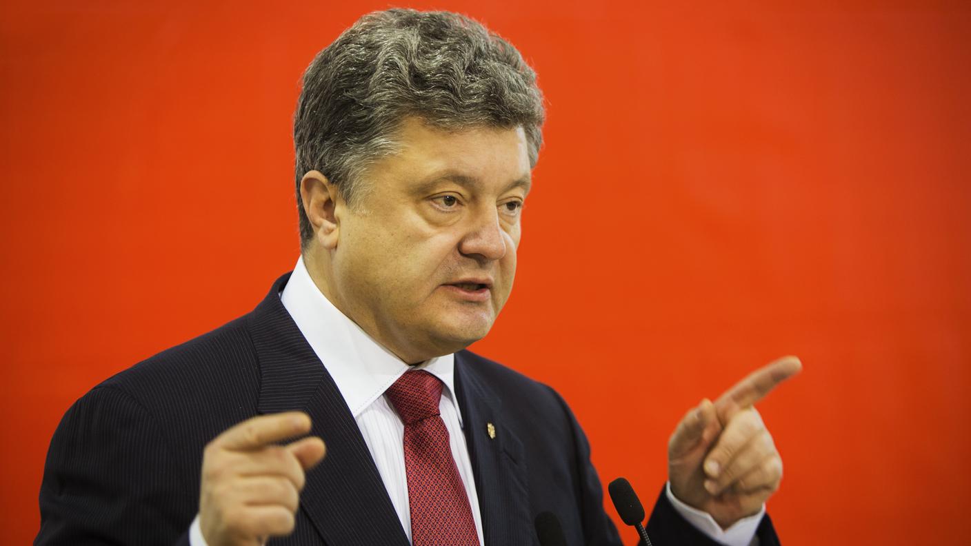 La goccia che ha fatto traboccare il vaso, secondo Poroshenko