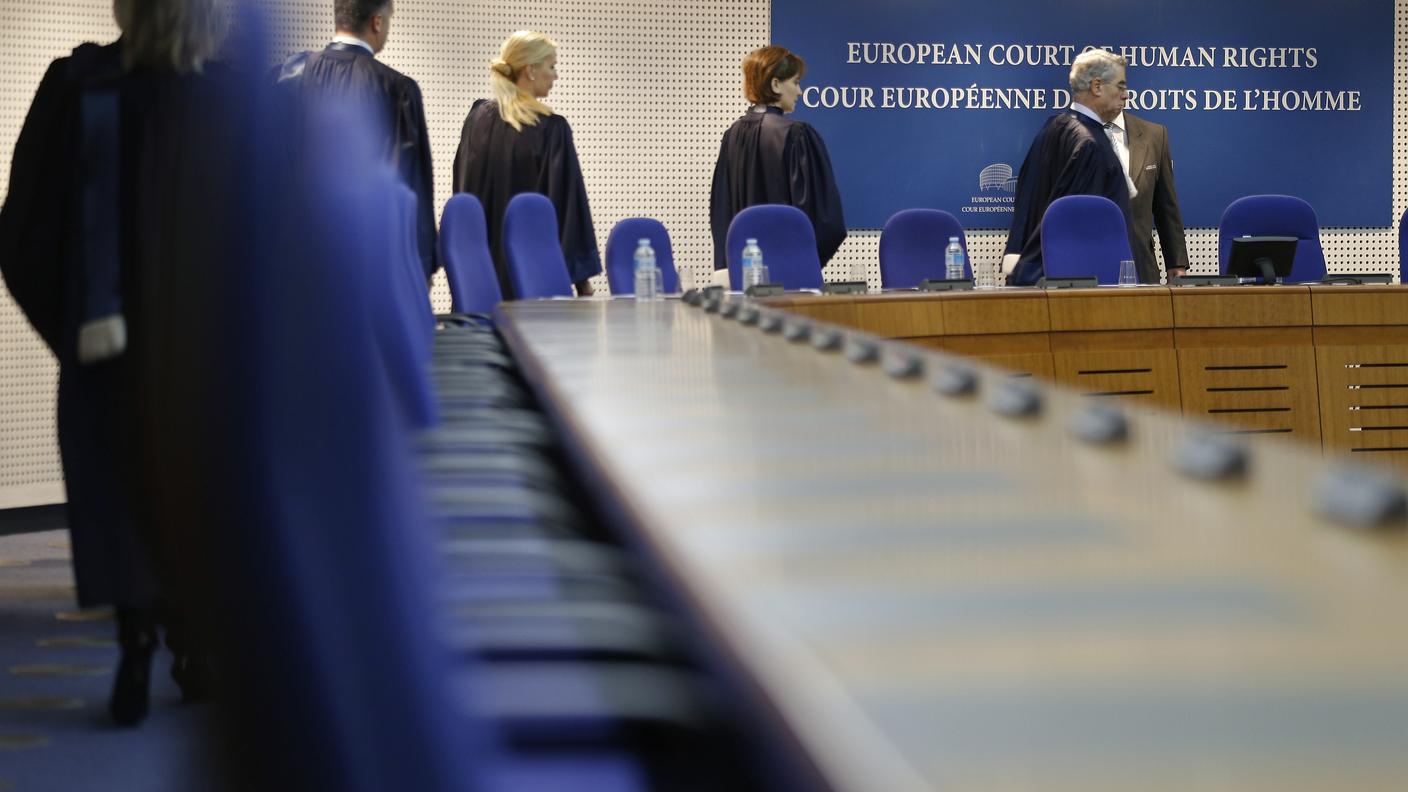 Una riunione della corte di Strasburgo