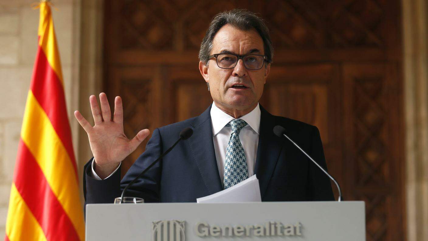Artur Mas, presidente della Catalogna