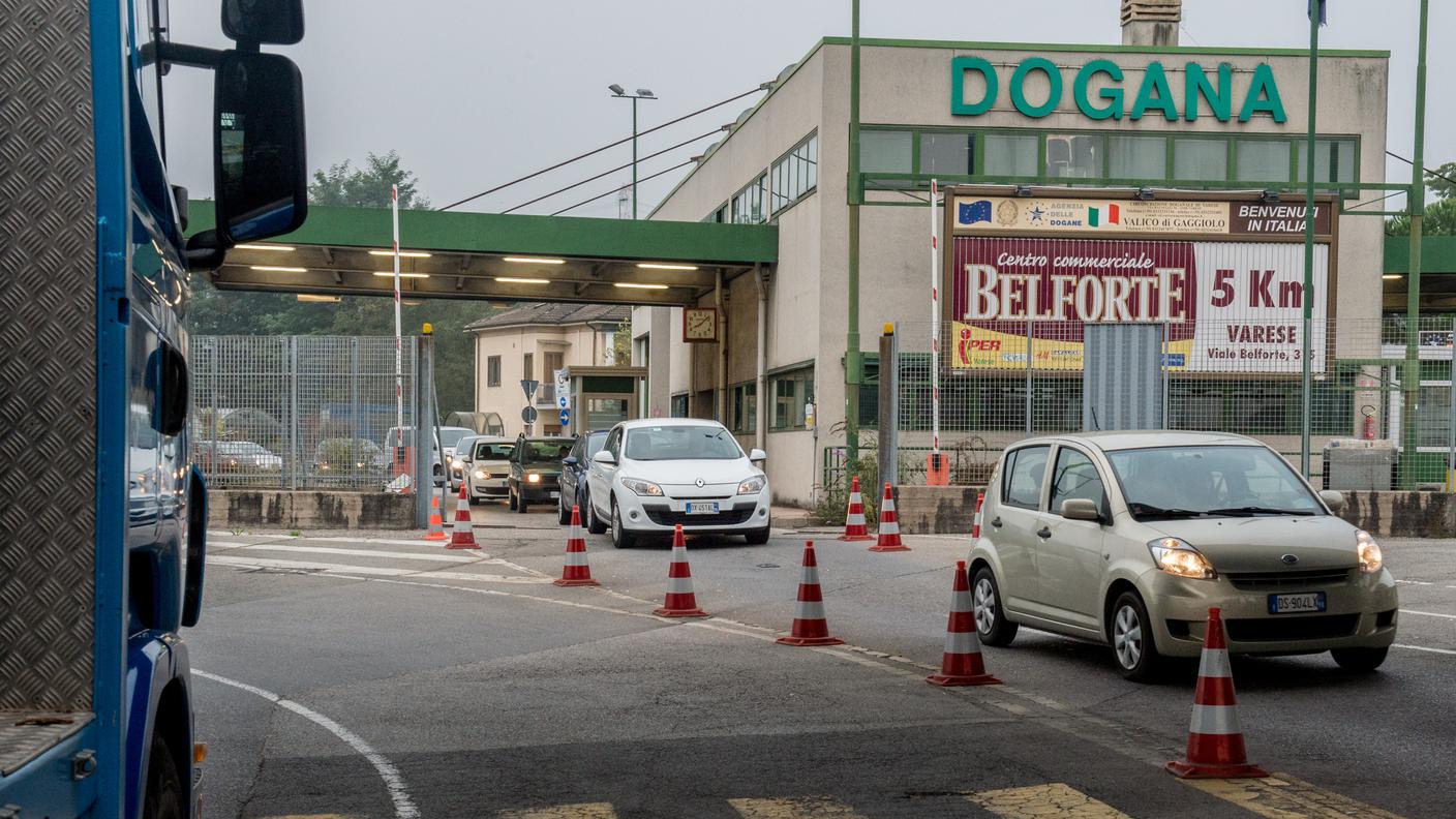 Il valico doganale del Gaggiolo