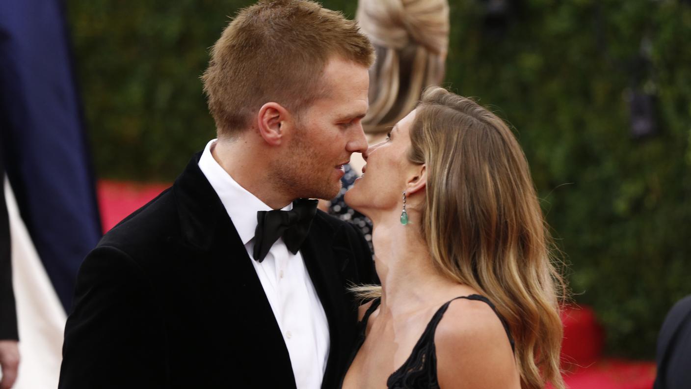 Gisele Bundchen col marito Tom Brady