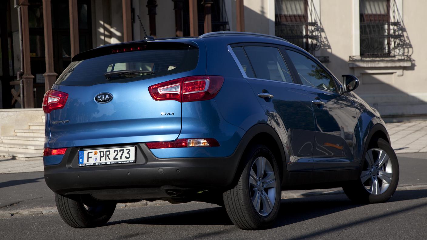 La coda della Sportage è molto riuscita, fatto raro tra i SUV