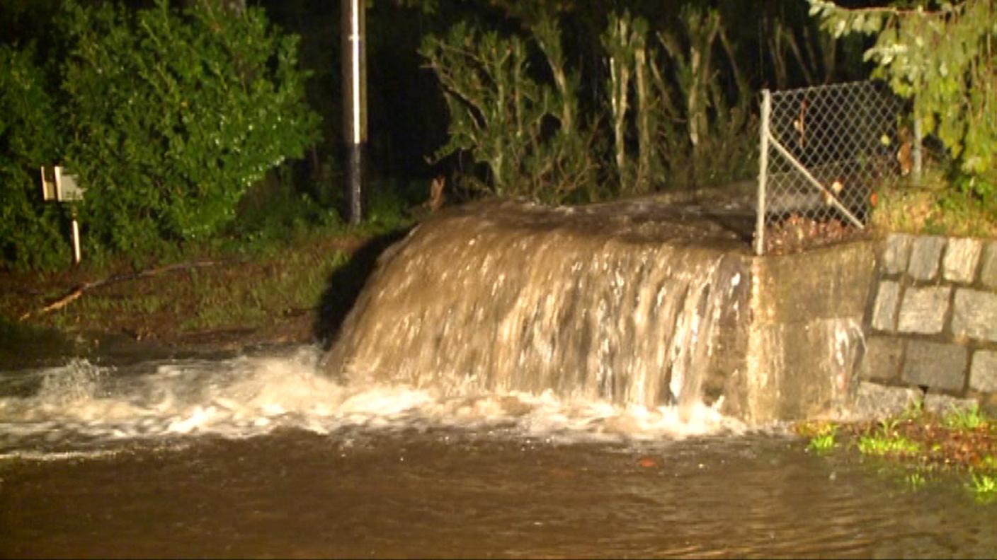 Un torrente esondato aveva invaso il capannone