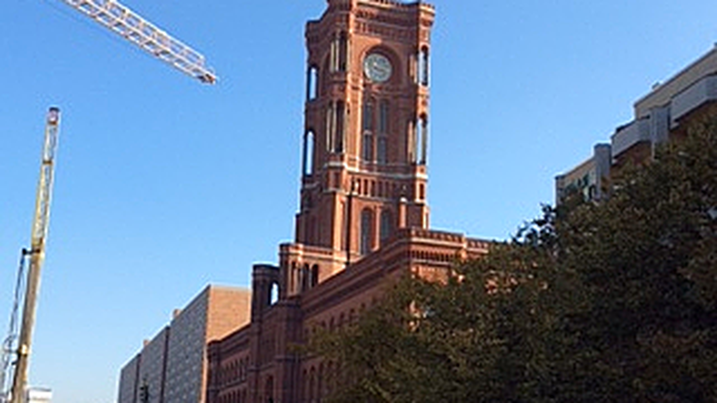 Berlino, novembre 2014: la Rotes Rathaus