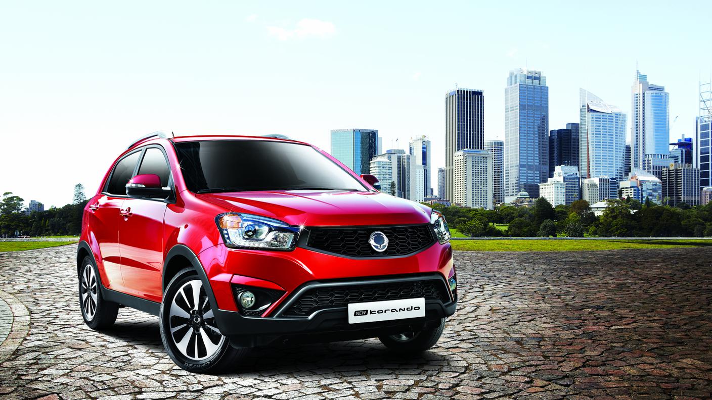 Il SsangYong è un SUV offerto a prezzi molto competitivi.jpg