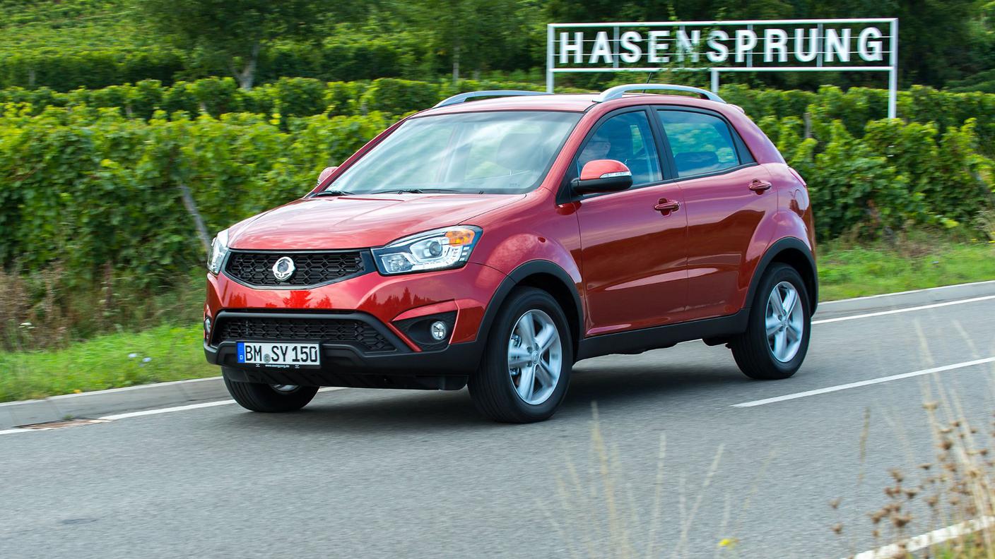 La SsangYong Korando è in listino da 23'490 franchi
