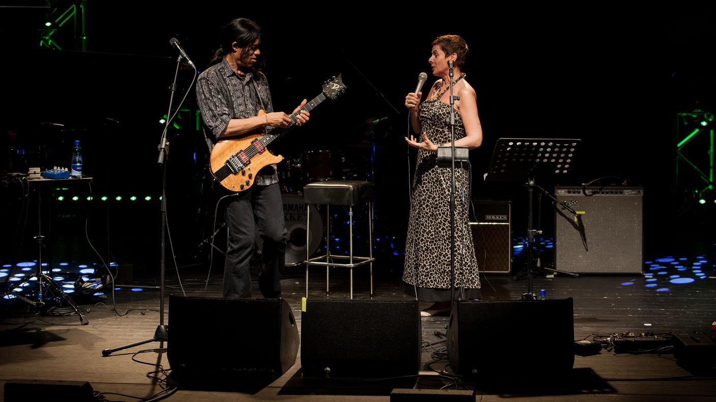 Stanley Jordan con Teodora Enache