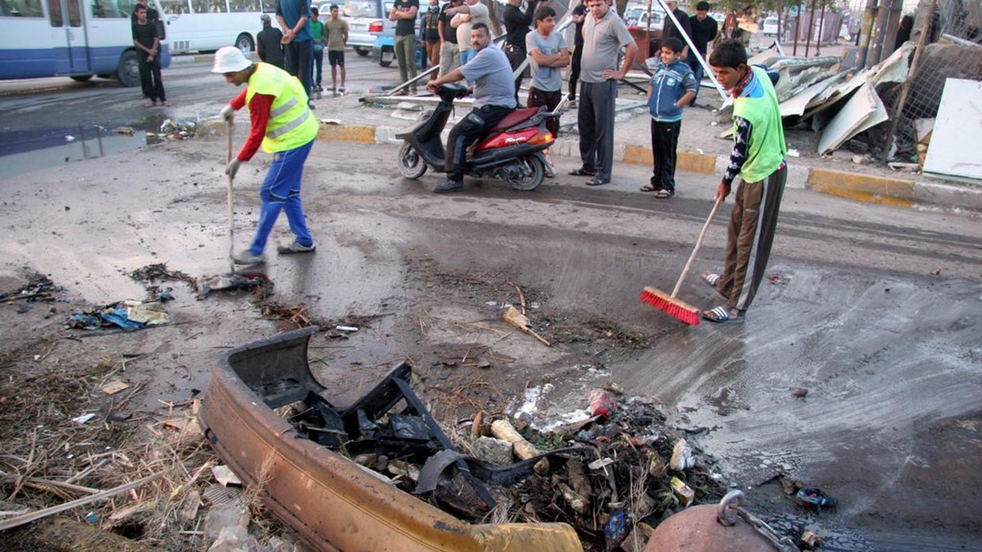 Sei autobombe sono esplose sabato a Baghdad 