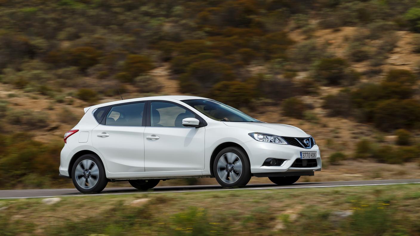 La Pulsar è disponibile con motori a benzina o a gasolio
