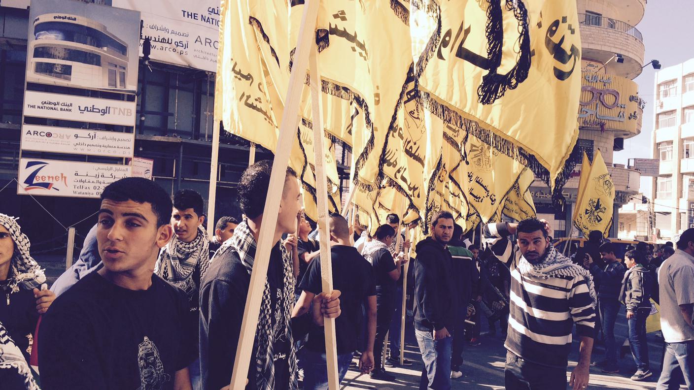 Le bandiere di Fatah