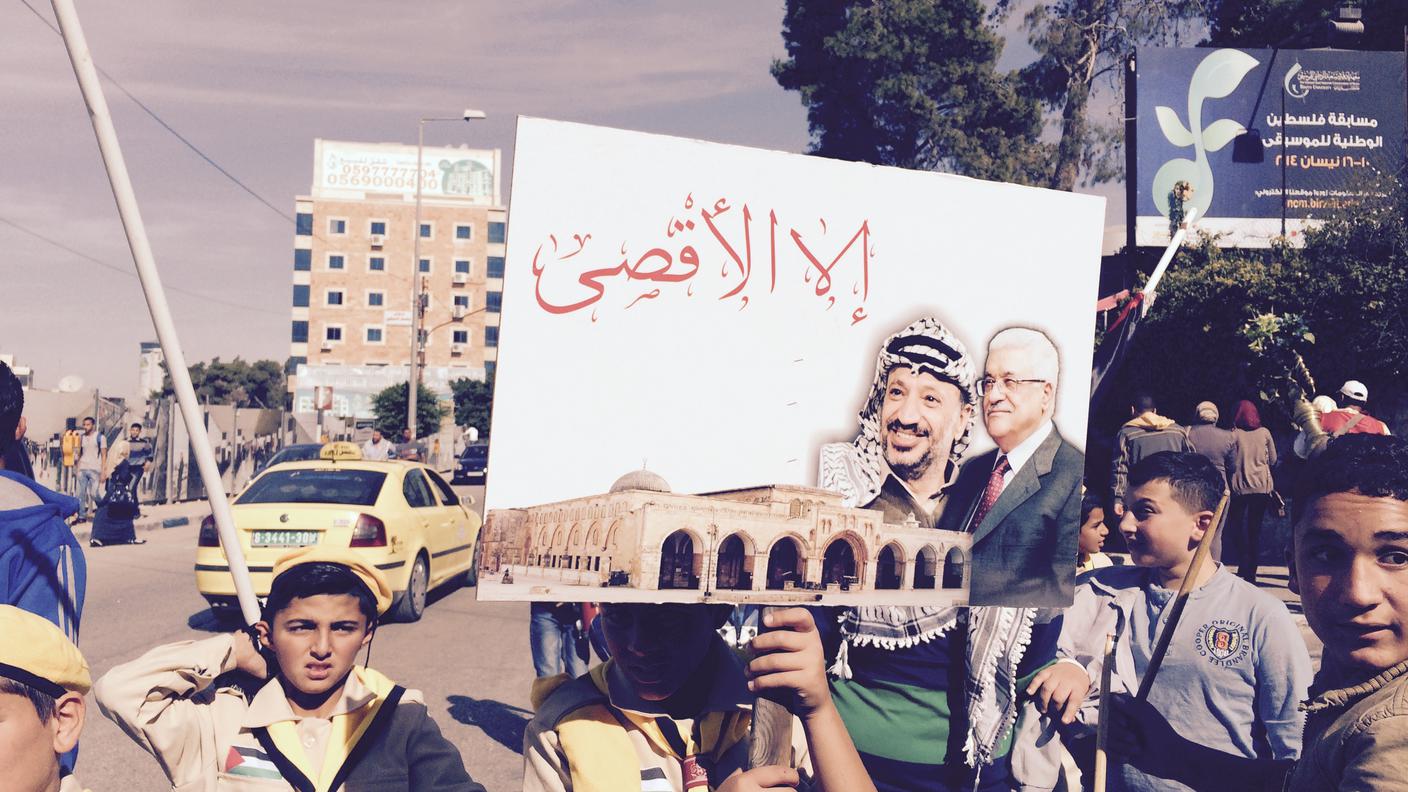 Arafat sui cartelloni