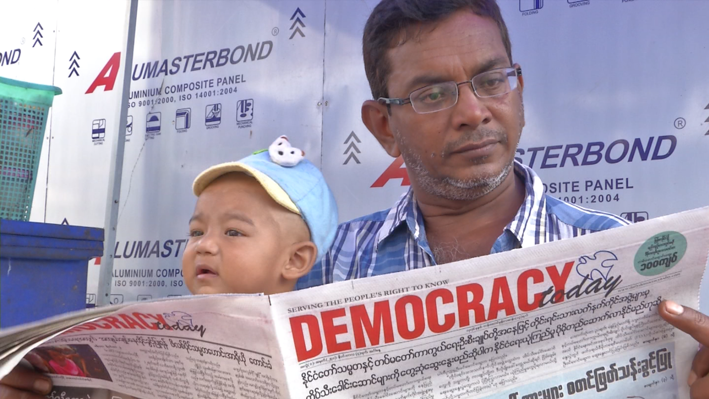 Media liberi a Yangon