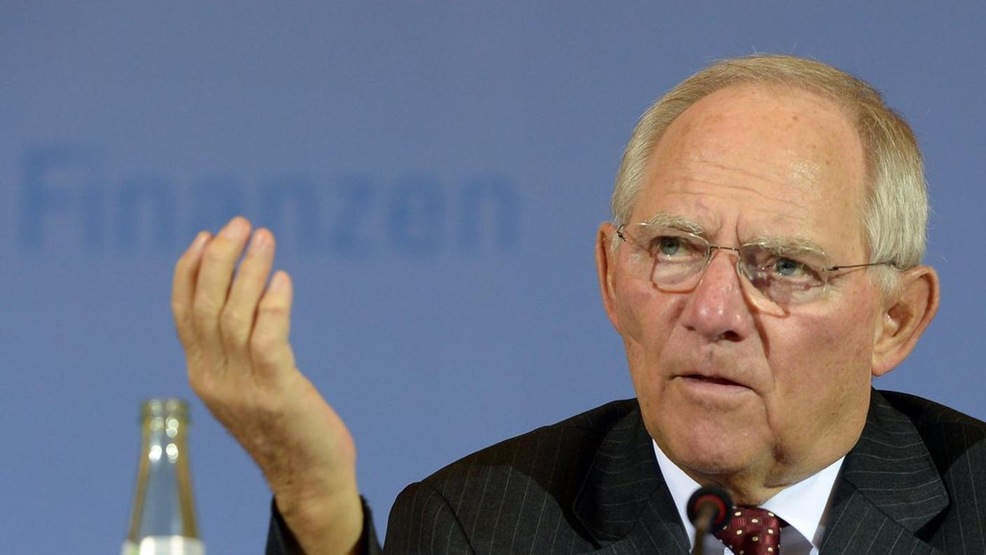 Il ministro Wolfgang Schäuble