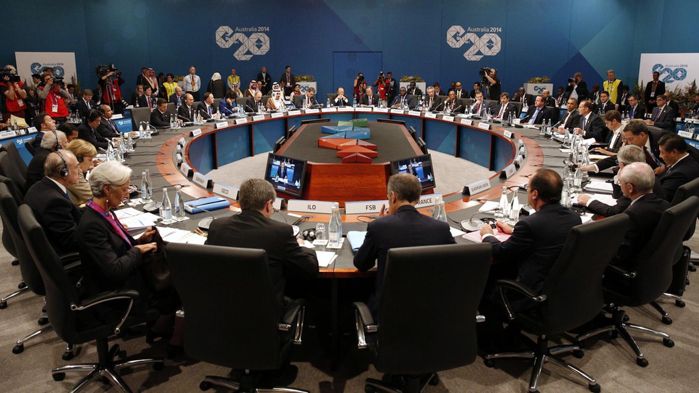 I leader delle 20 potenze economiche riuniti a Brisbane