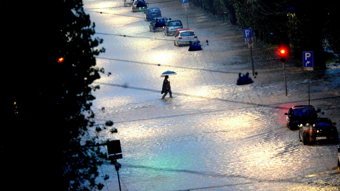 Acqua alta a Milano