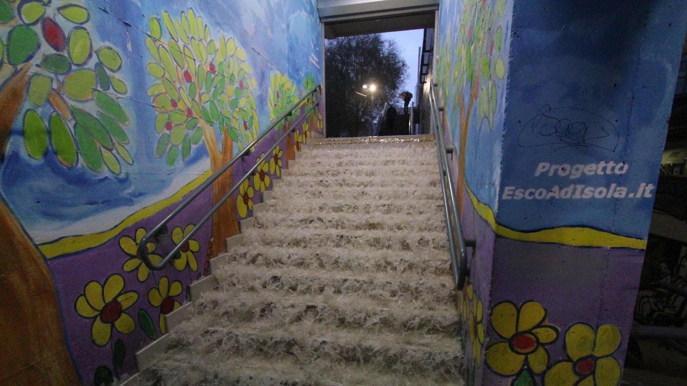 Acqua alta a Milano