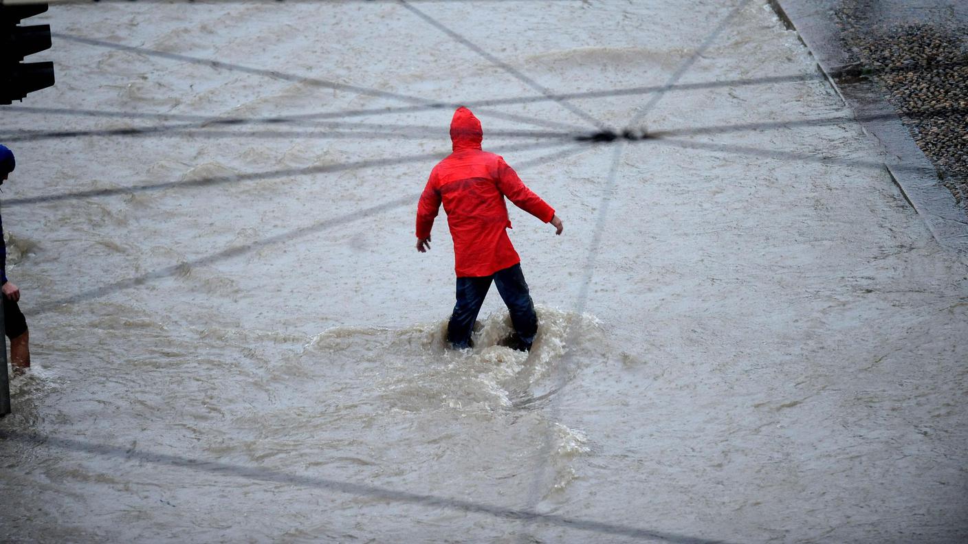 Acqua alta a Milano