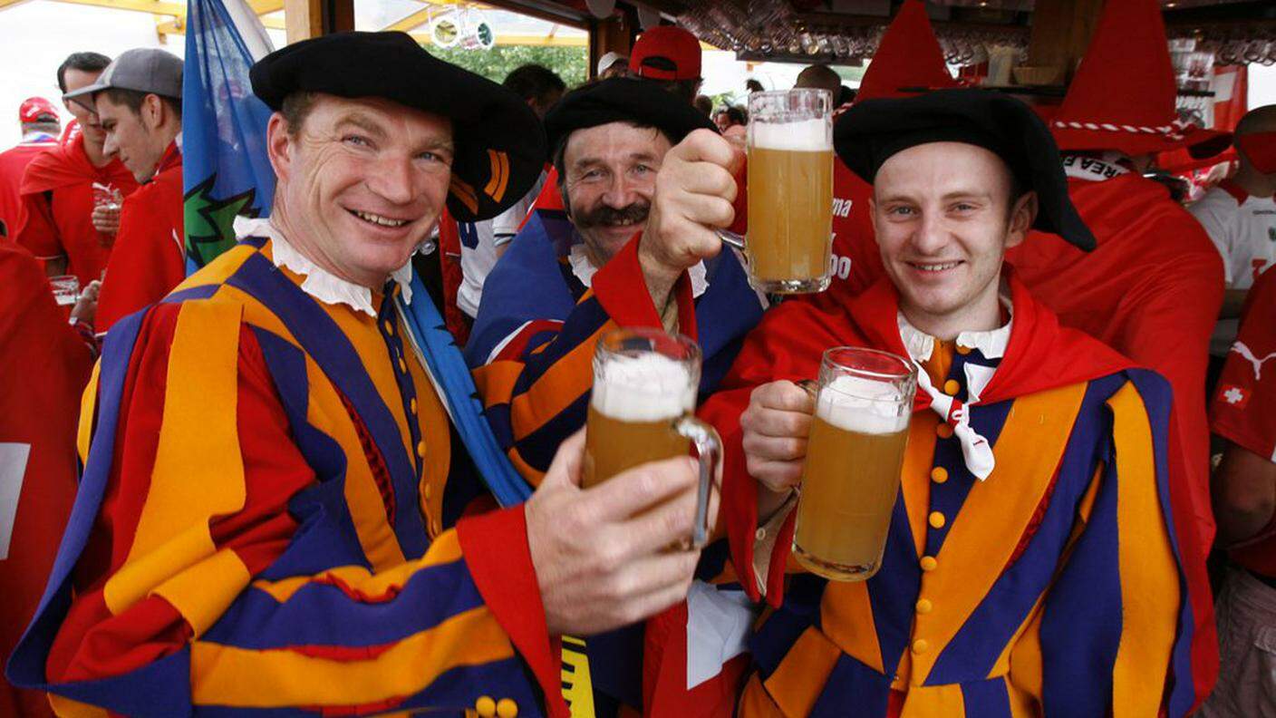 Gli svizzeri apprezzano la birra