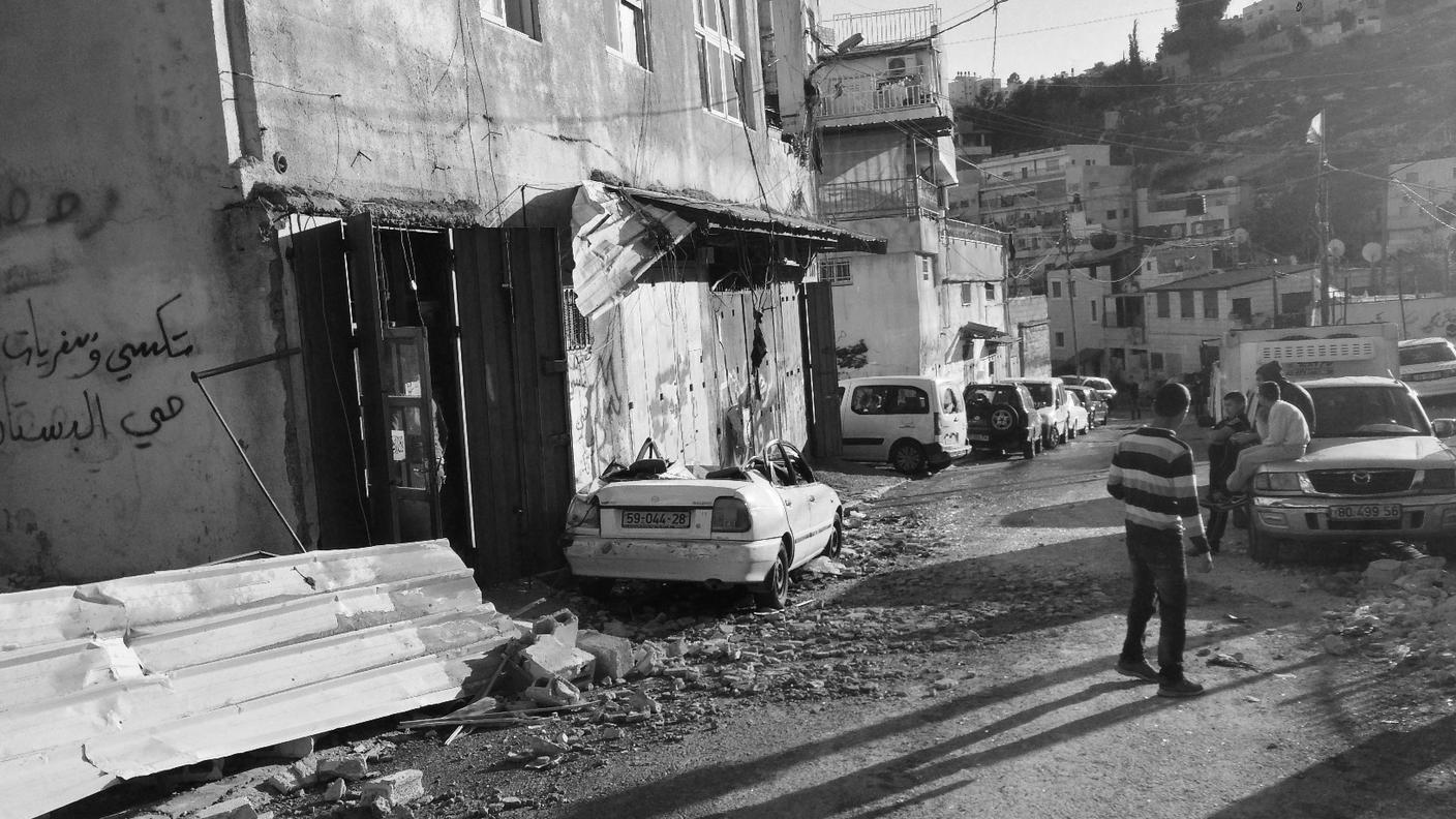 Il quartiere di Silwan a Gerusalemme Est