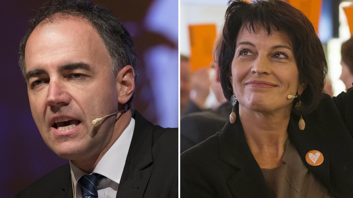 Darbellay e Leuthard sabato a Berna
