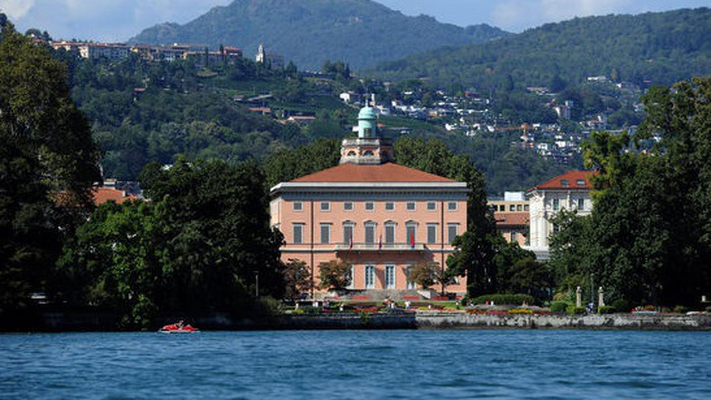 Villa Ciani vista dal lago