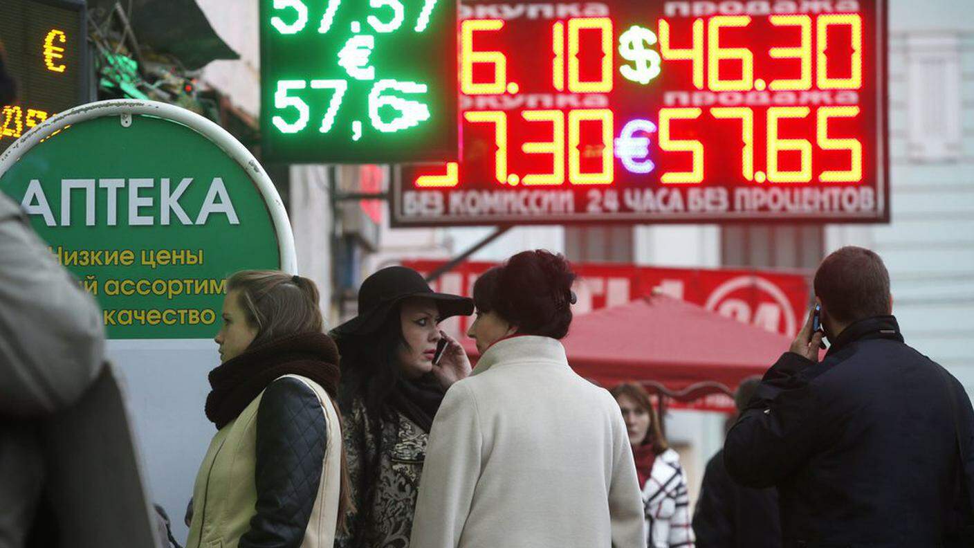 Il rublo ha inoltre perso un terzo del suo valore dall'inizio dell'anno