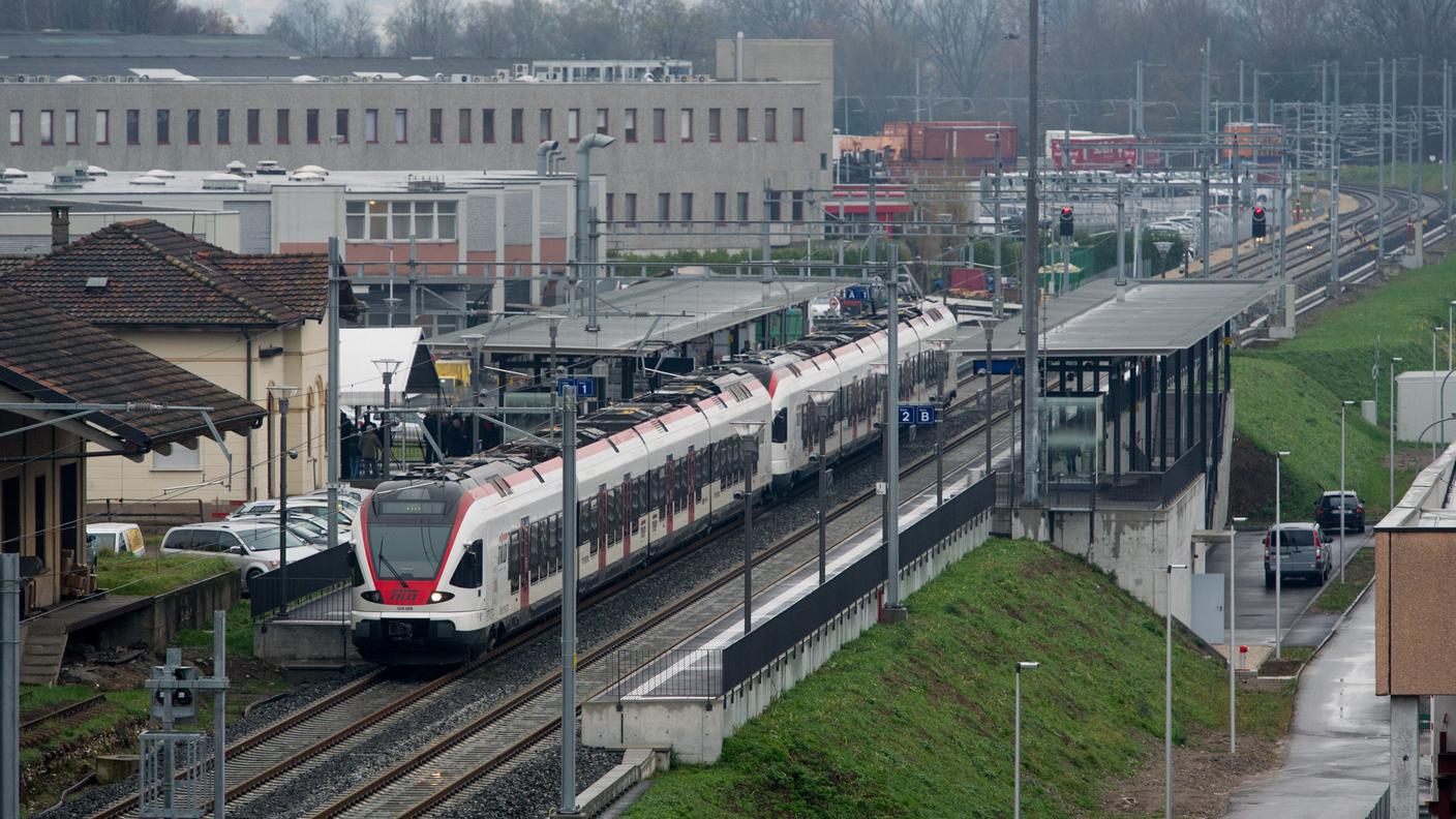 Stabio, stazione e treno TiLO nuovi, mercoledì, per l'inaugurazione