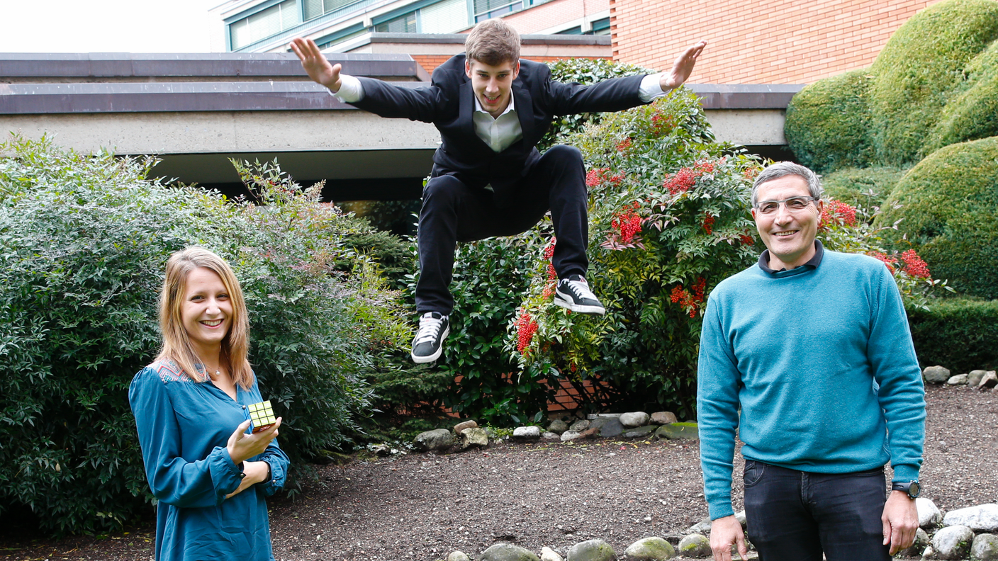 Ilaria Biasci, Aris Livi e il Direttore RSI Maurizio Canetta