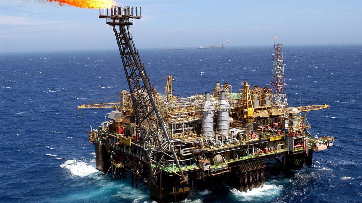 Una piattaforma della compagnia brasiliana Petrobras