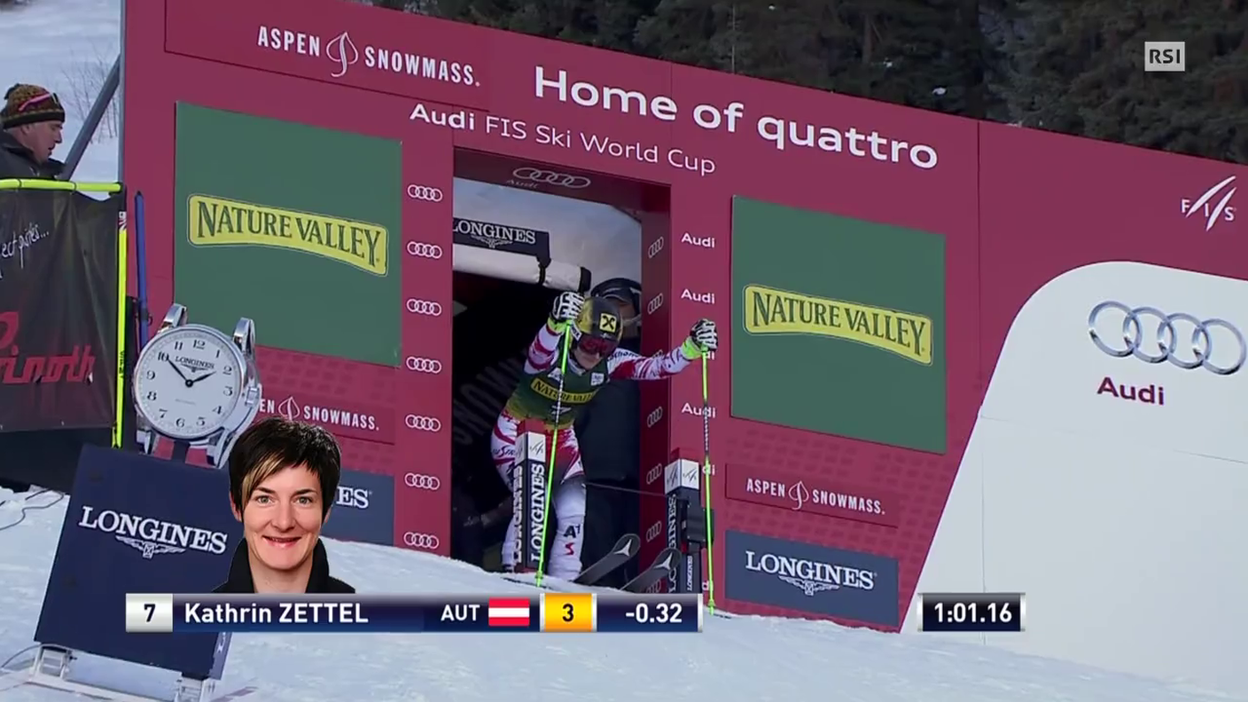 Gigante di Aspen, la 2a di Kathrin Zettel (29.11.2014)