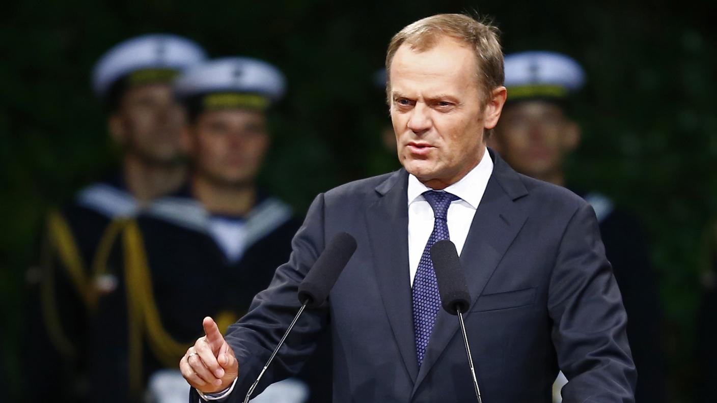 Tusk ha esordito come presidente del Consiglio d'Europa bacchettando Mosca