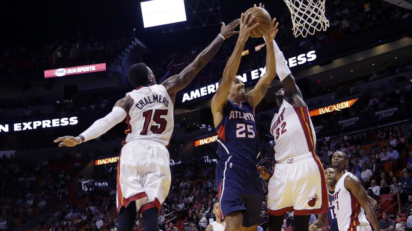 Sefolosha a canestro contro gli Heat