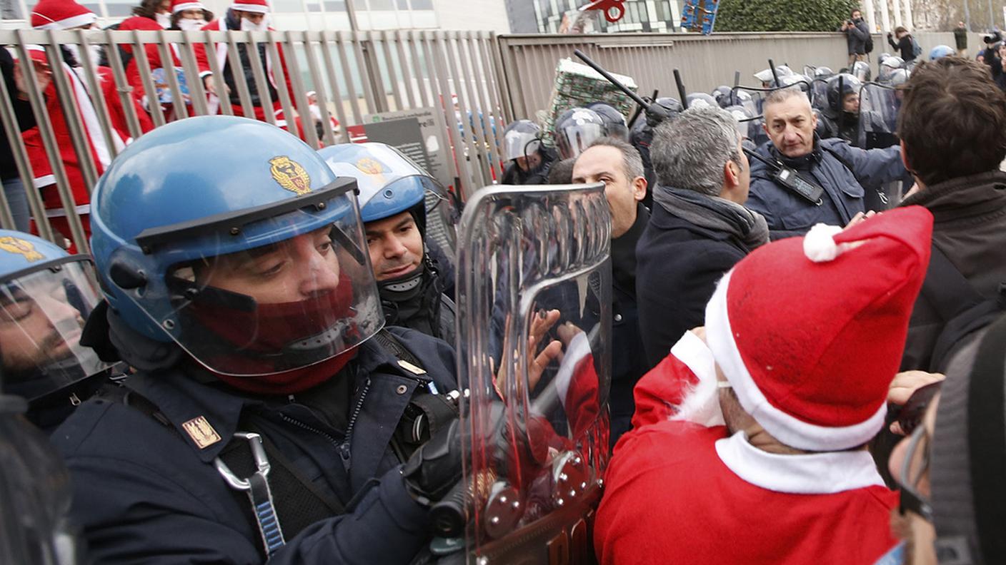 Sciopero: disagi e tafferugli