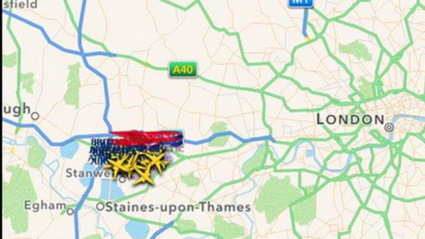 Per ore tutti i velivoli sono stati fermi a Heathrow