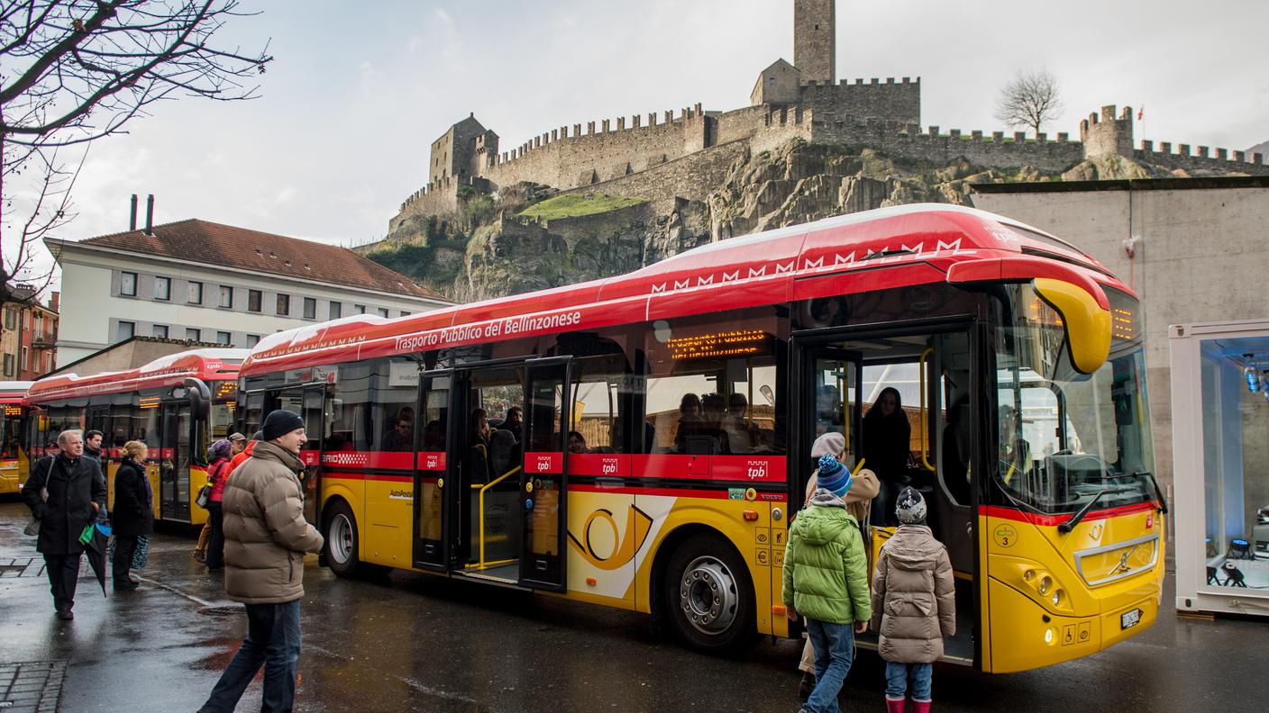 Bus con i merli, come i castelli