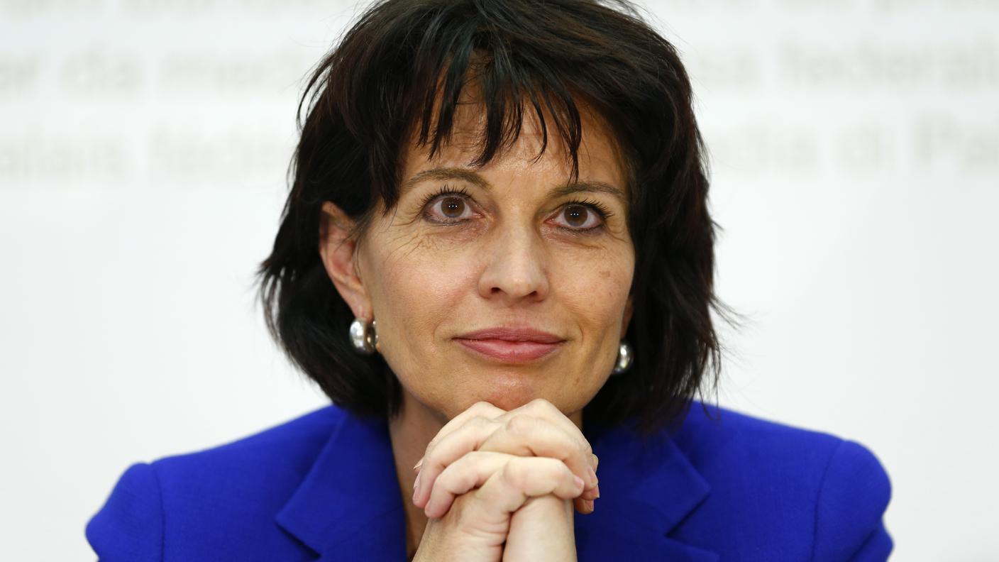 La consigliera federale Doris Leuthard