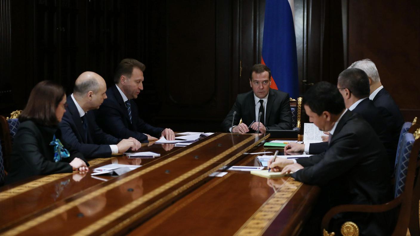 Riunione d'emergenza indetta da Medvedev