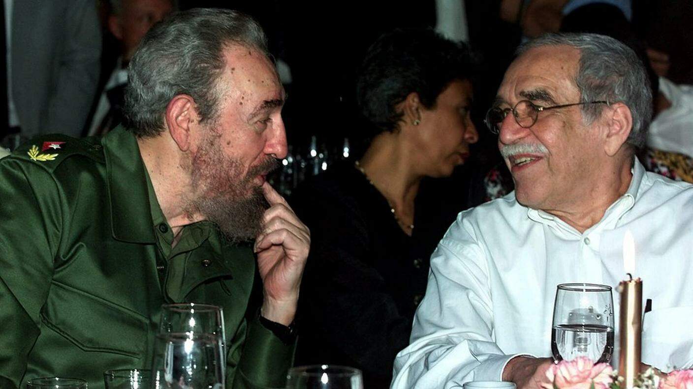 Con Gabriel Garcia Marquez, nel 2000