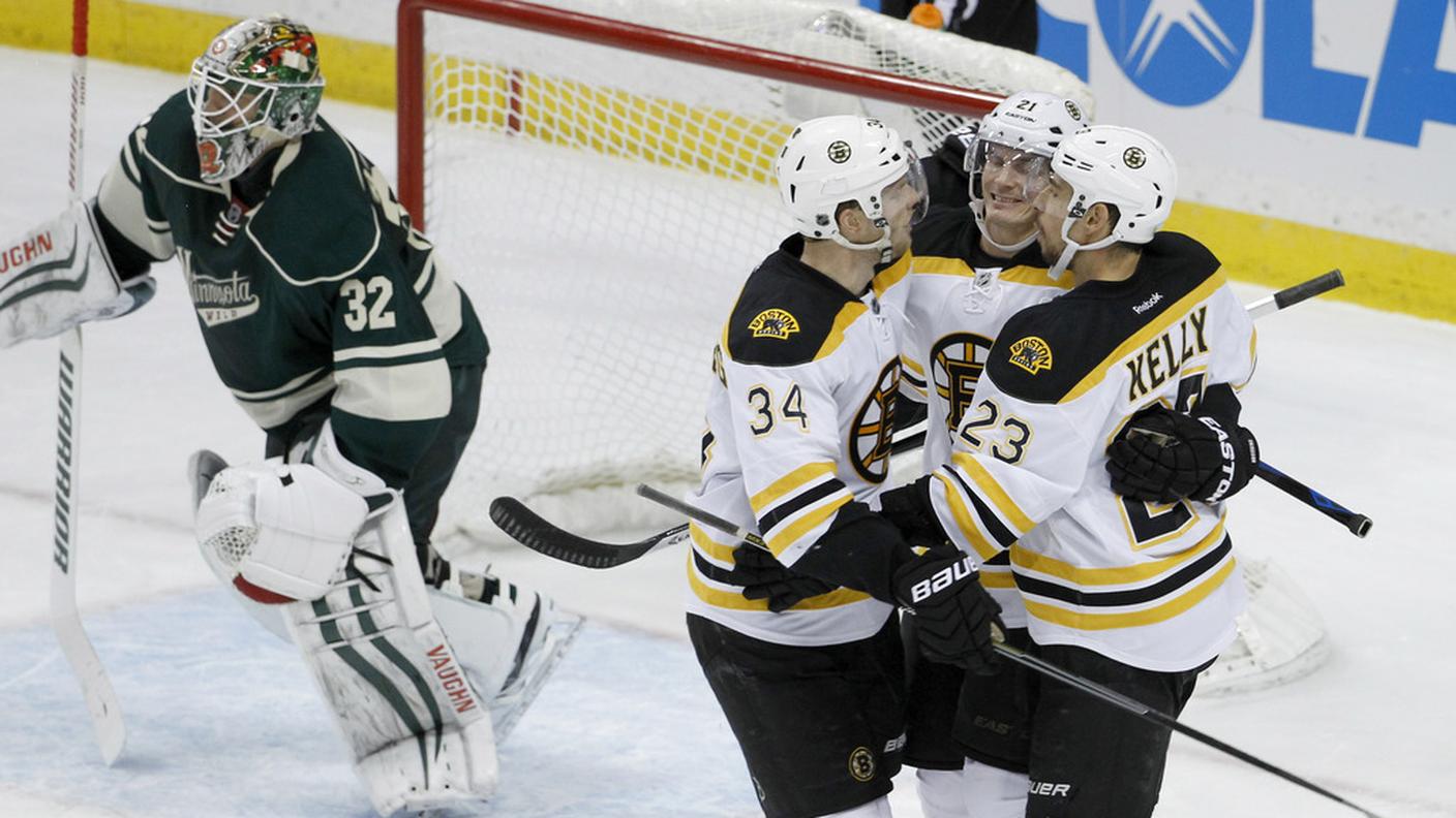 Successo esterno per i Boston Bruins