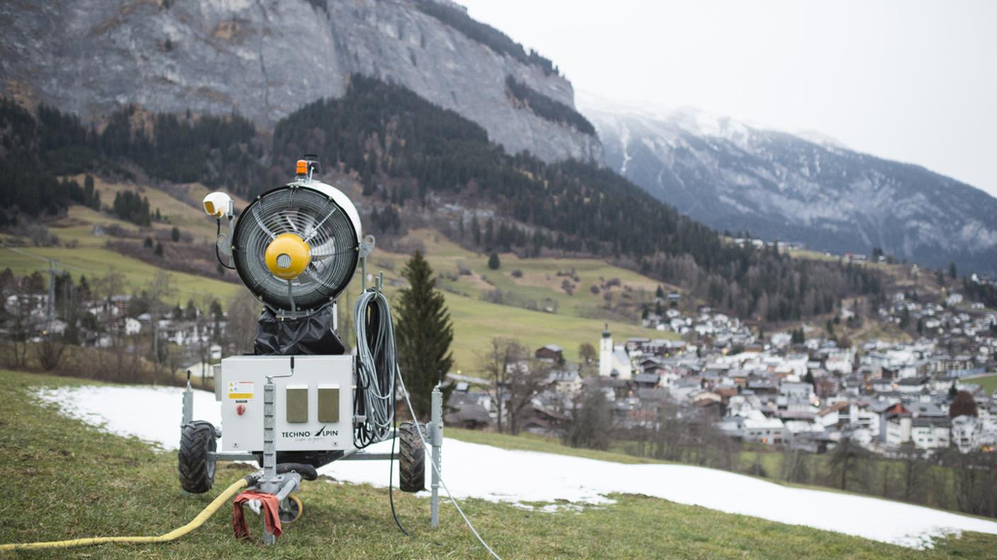 Nel '96 la prima neve artificiale in Svizzera