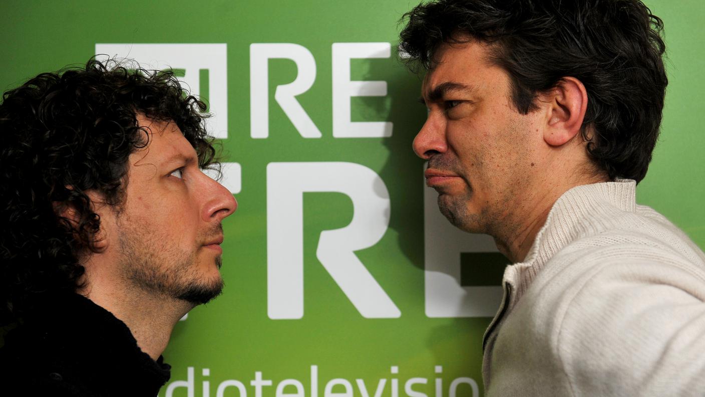 Flavio Sala e Paolo Guglielmoni alias Roberto Bussenghi e Loris J. Bernasconi