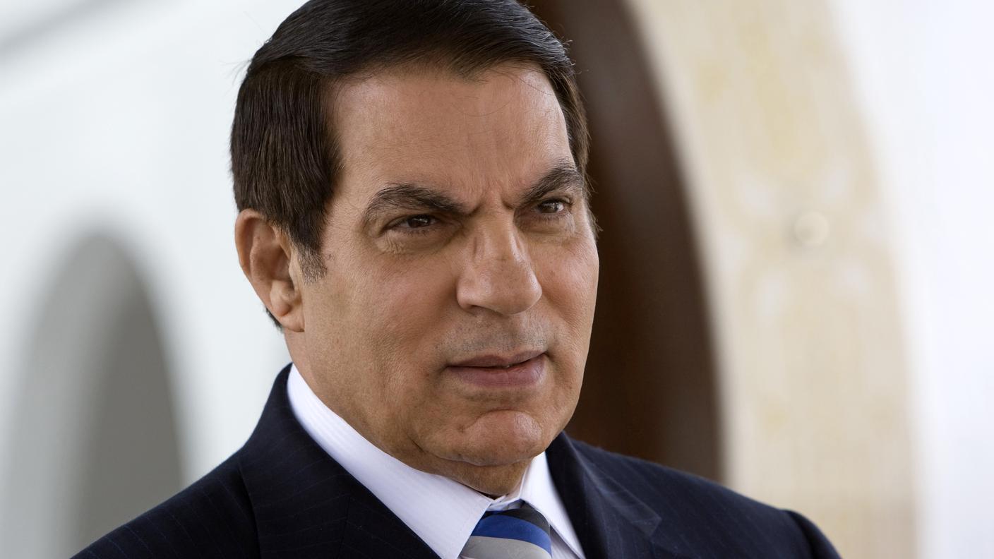L'ex numero uno tunisino Zine El Abidine Ben Ali 