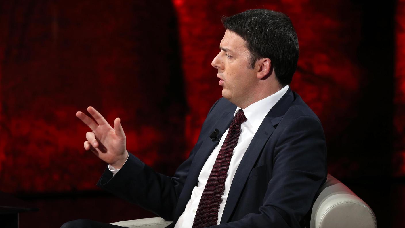 Il presidente del Consiglio, Matteo Renzi 