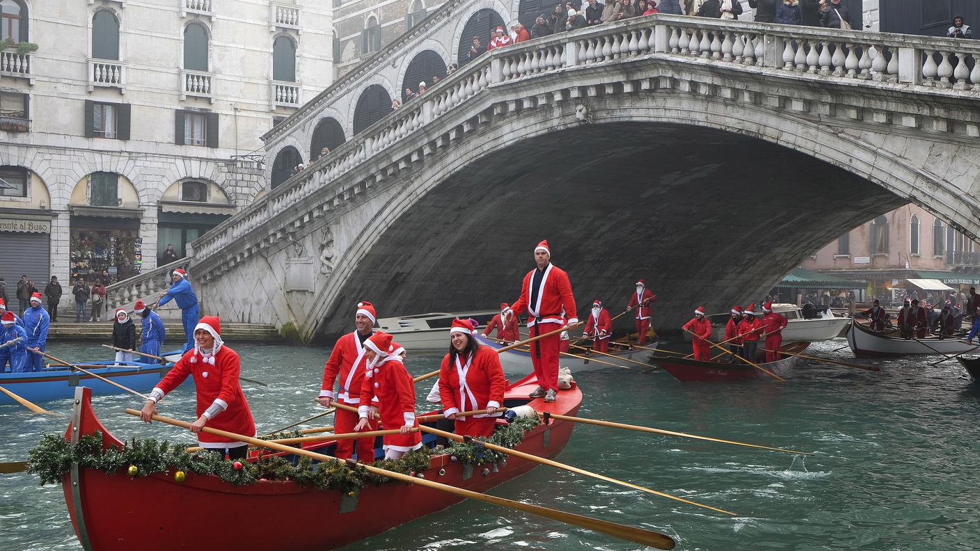 In gondola a Venezia