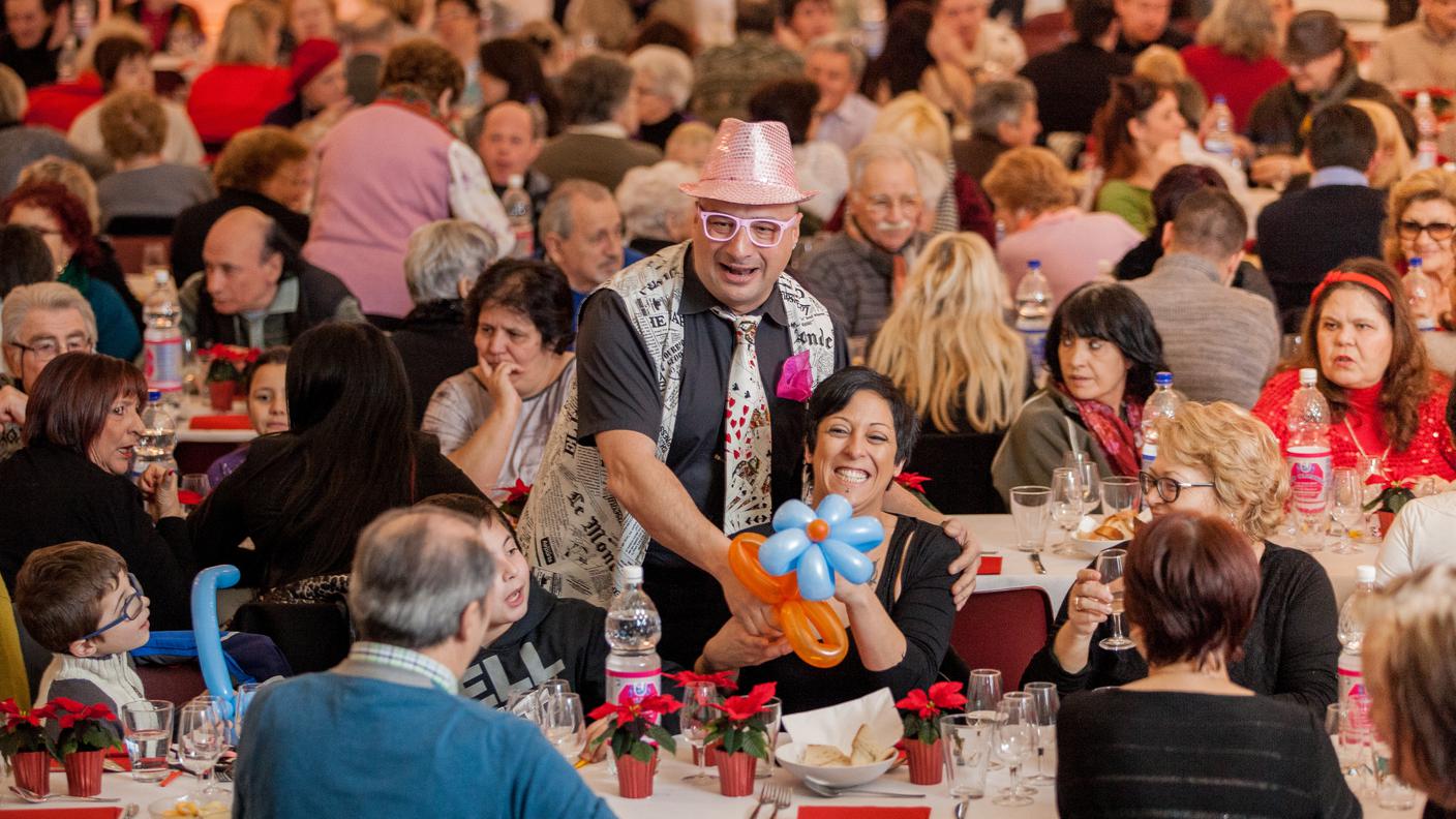 Un momento d'intrattenimento durante Natale Insieme, evento creato dal Kiwanis ©Ti-Press.jpg
