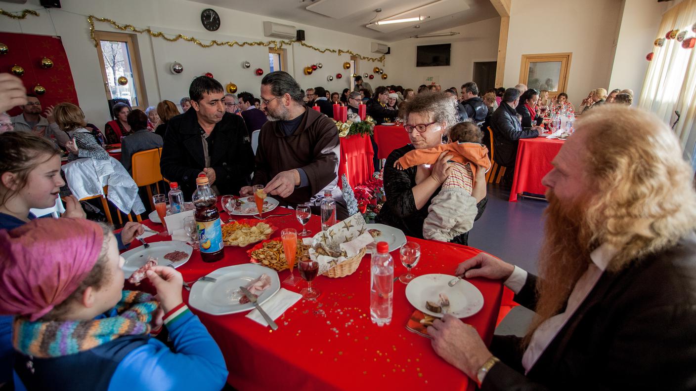 Un momento del pranzo di Natale delle ACLI ©Ti-Press.jpg