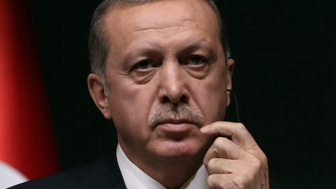 Il presidente Erdogan