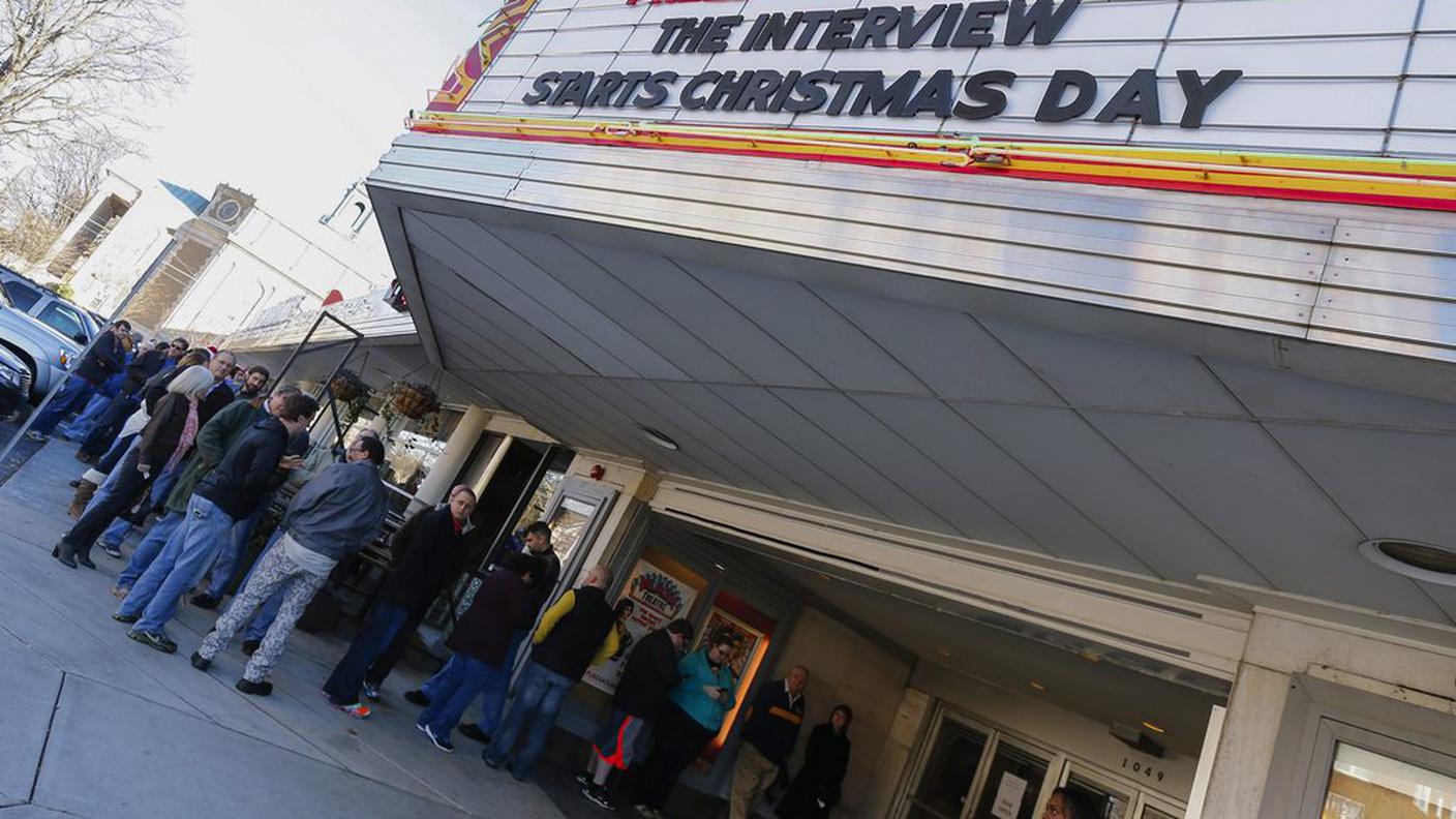 Tutti in fila per vedere ''The Interview''